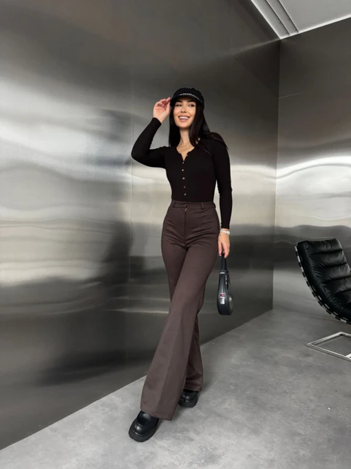 Бавовняні Жіночі Класичні штани Uaclothes фото 2
