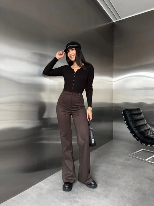 Бавовняні Жіночі Класичні штани Uaclothes фото 3