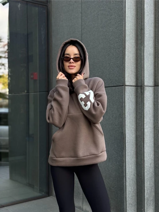 Бавовняне Жіноче Худі Uaclothes фото 3