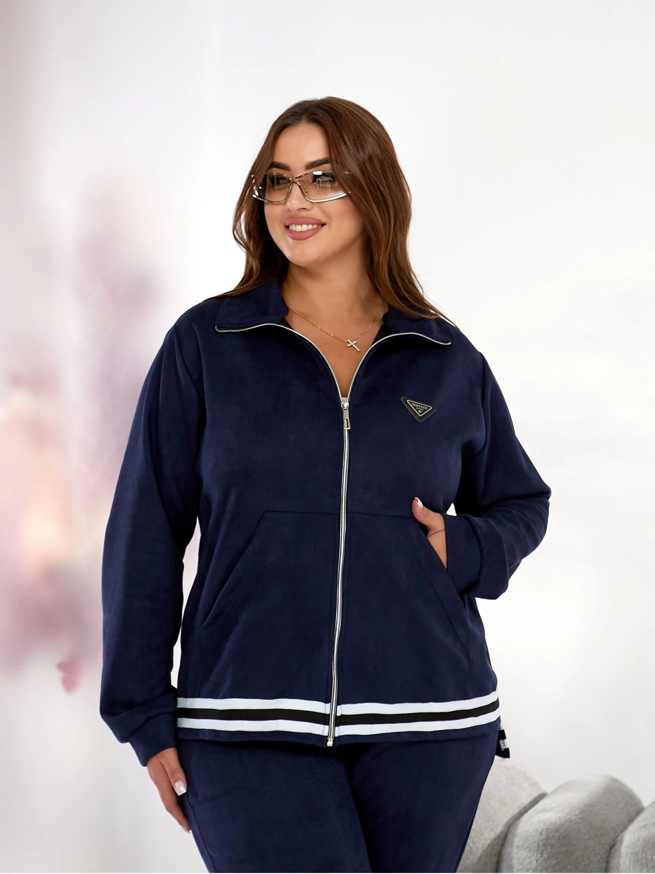 Костюмы Uaclothes модель like15799-sinij Костюмы Uaclothes модель like15799-sinij Фото