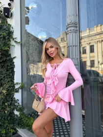 Платья Uaclothes модель like15763-rozovj Фото