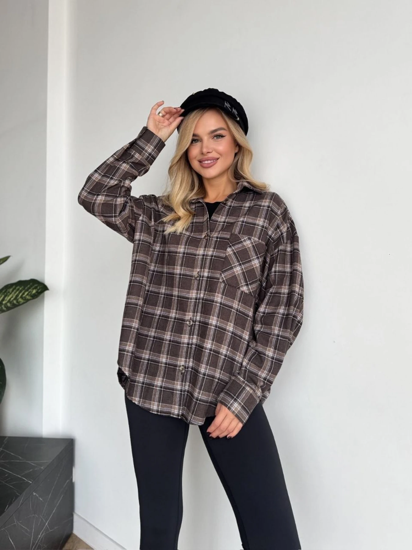 Рубашки Uaclothes модель like15667-kofejnij Рубашки Uaclothes модель like15667-kofejnij Фото