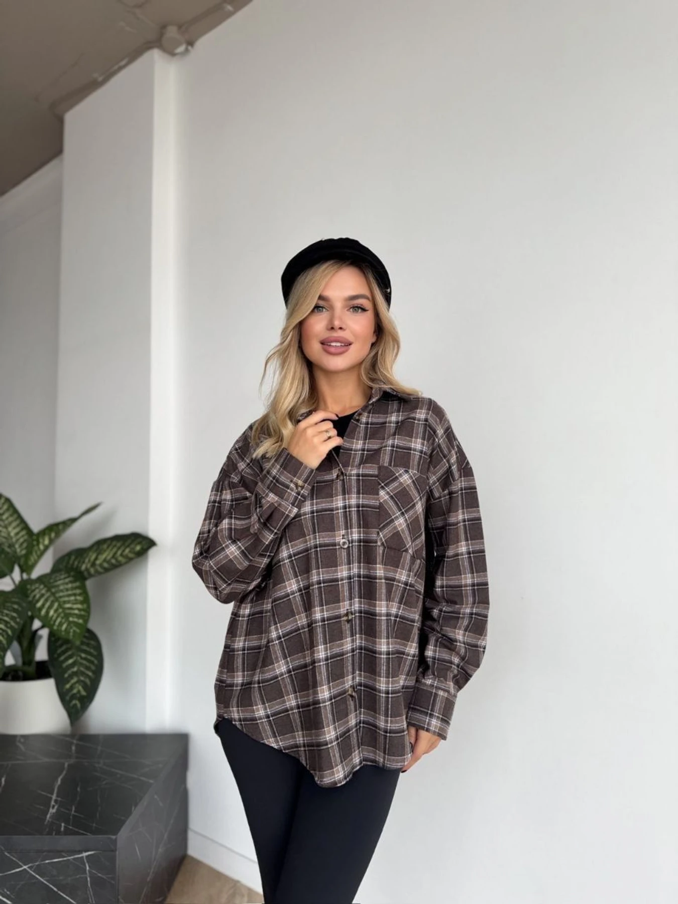 Рубашки Uaclothes модель like15667-kofejnij Рубашки Uaclothes модель like15667-kofejnij Фото