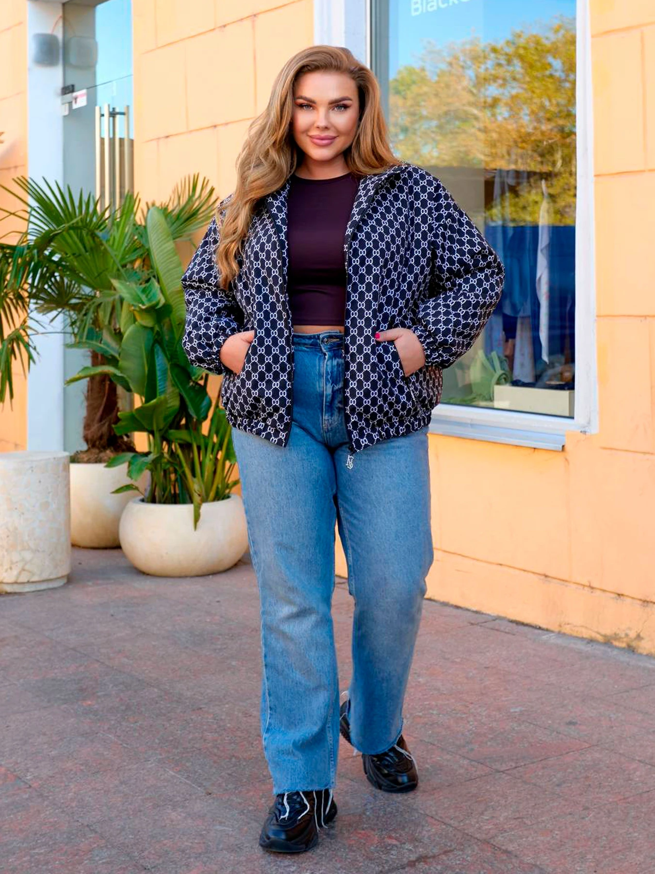 Куртки и дубленки Uaclothes модель like15300-chernj Куртки и дубленки Uaclothes модель like15300-chernj Фото