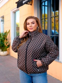 Куртки и дубленки Uaclothes модель like15300-korichnevj Фото