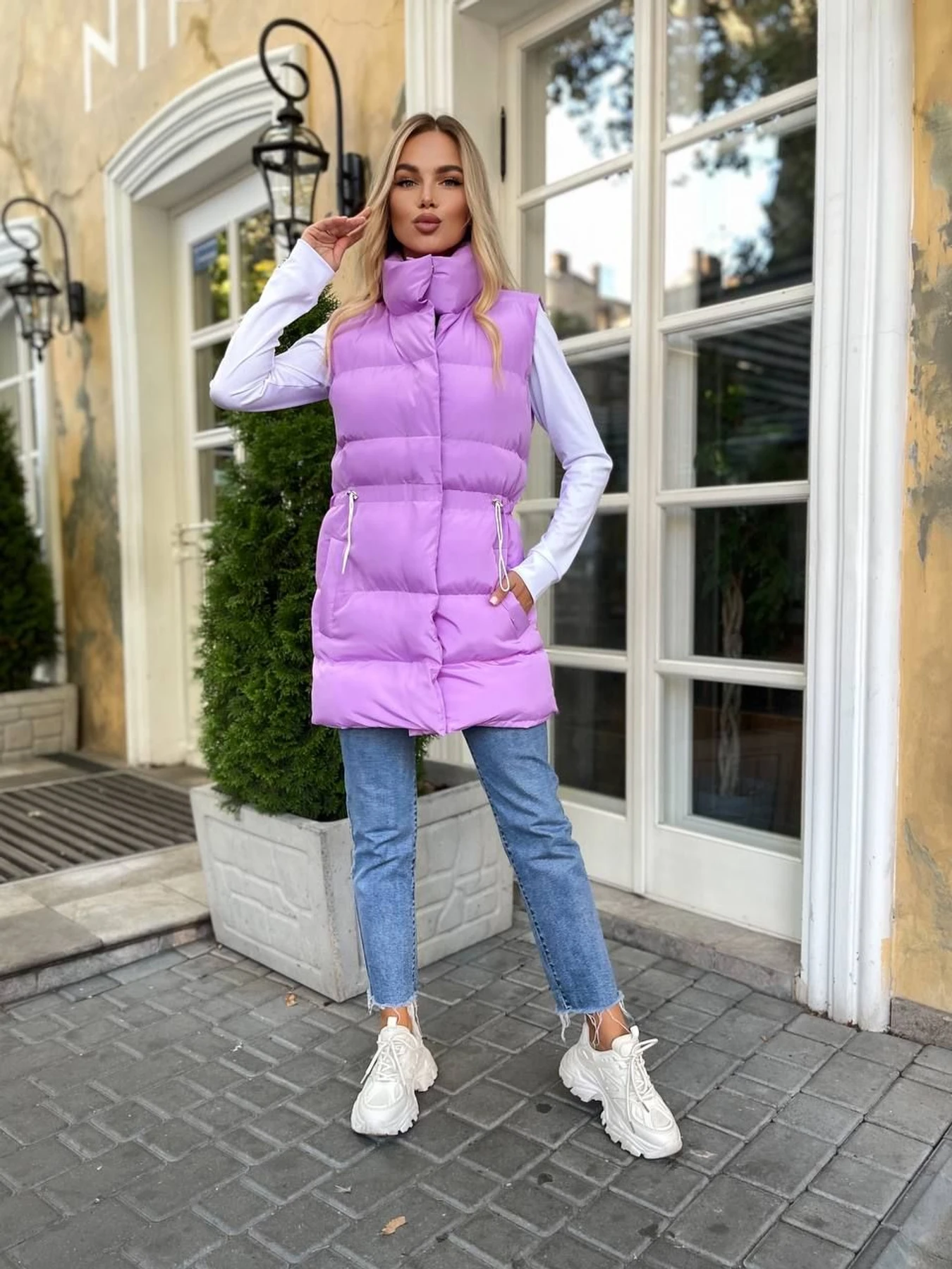 Куртки и дубленки Uaclothes модель like15263-lilovij Куртки и дубленки Uaclothes модель like15263-lilovij Фото