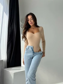 Боди и корсеты Uaclothes модель like15177-bezhevj Фото