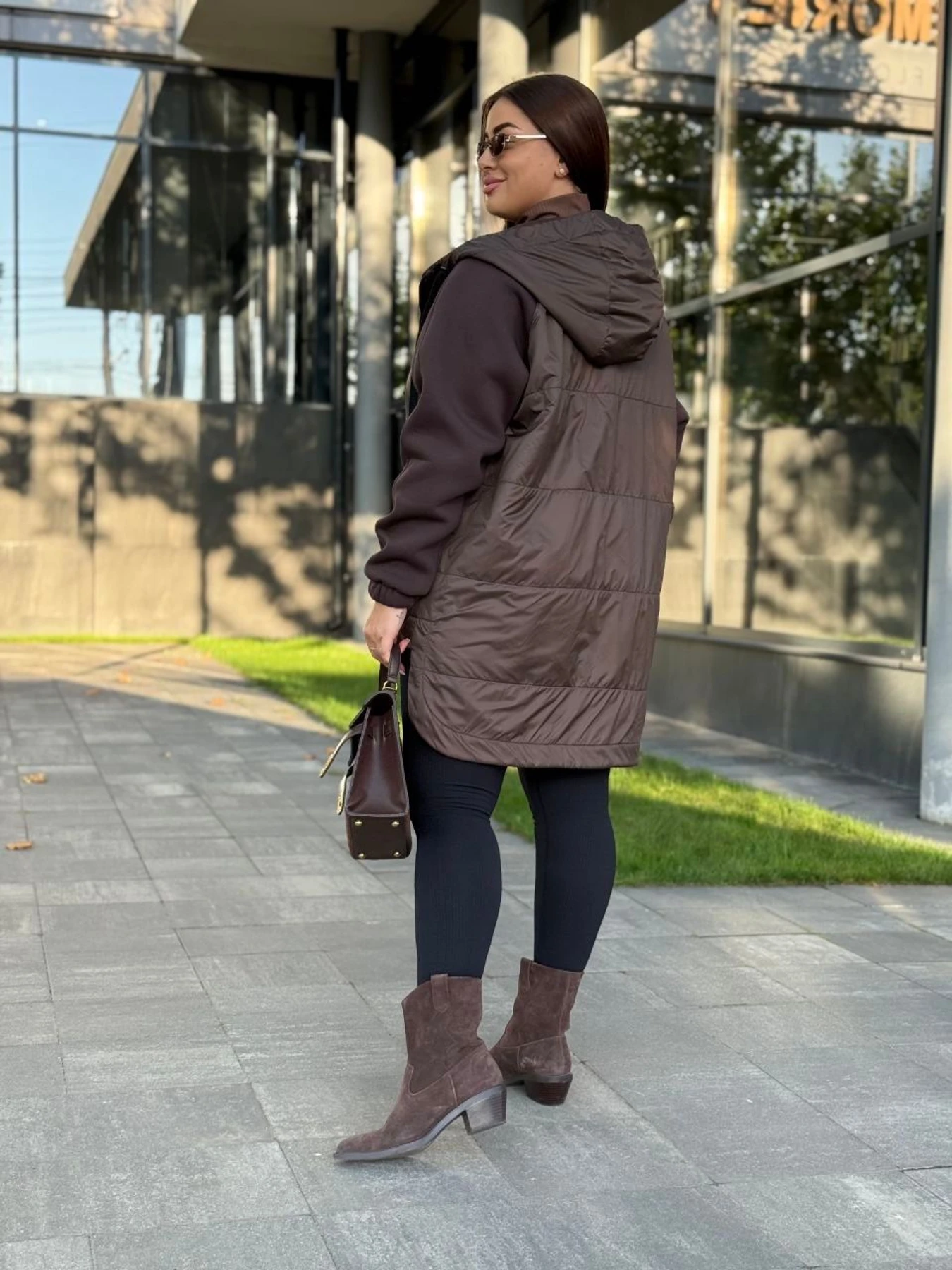 Куртки и дубленки Uaclothes модель like15147-korichnevj Куртки и дубленки Uaclothes модель like15147-korichnevj Фото