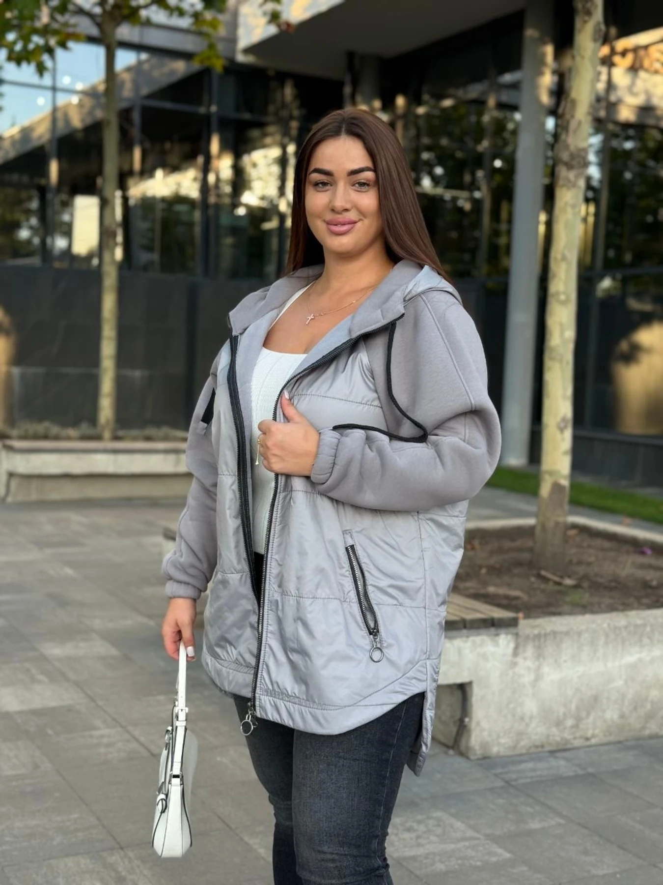 Куртки та дублянки Uaclothes модель like15147-serj Куртки та дублянки Uaclothes модель like15147-serj Фото