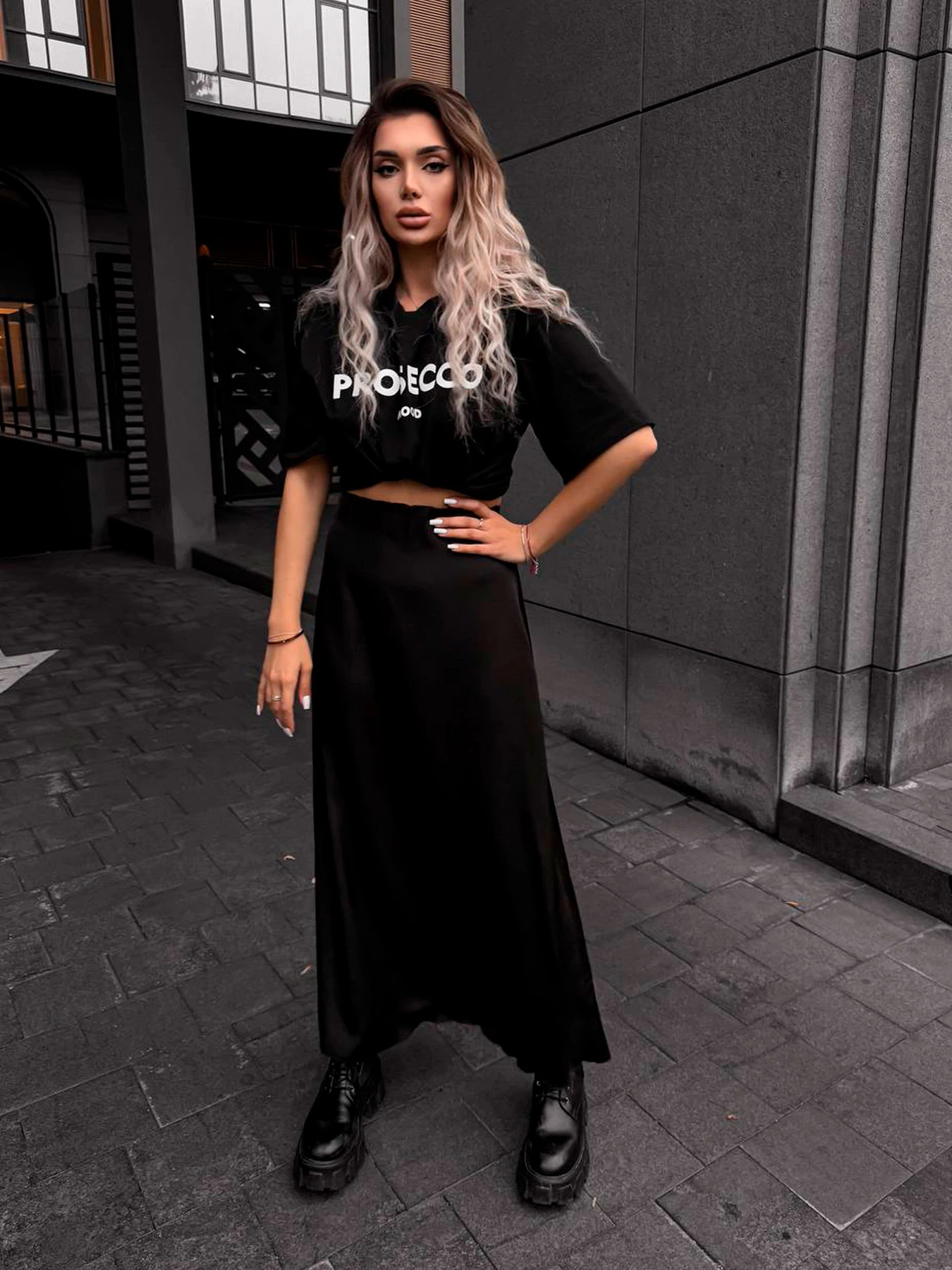 Спідниці Uaclothes модель like15046-chernj Фото
