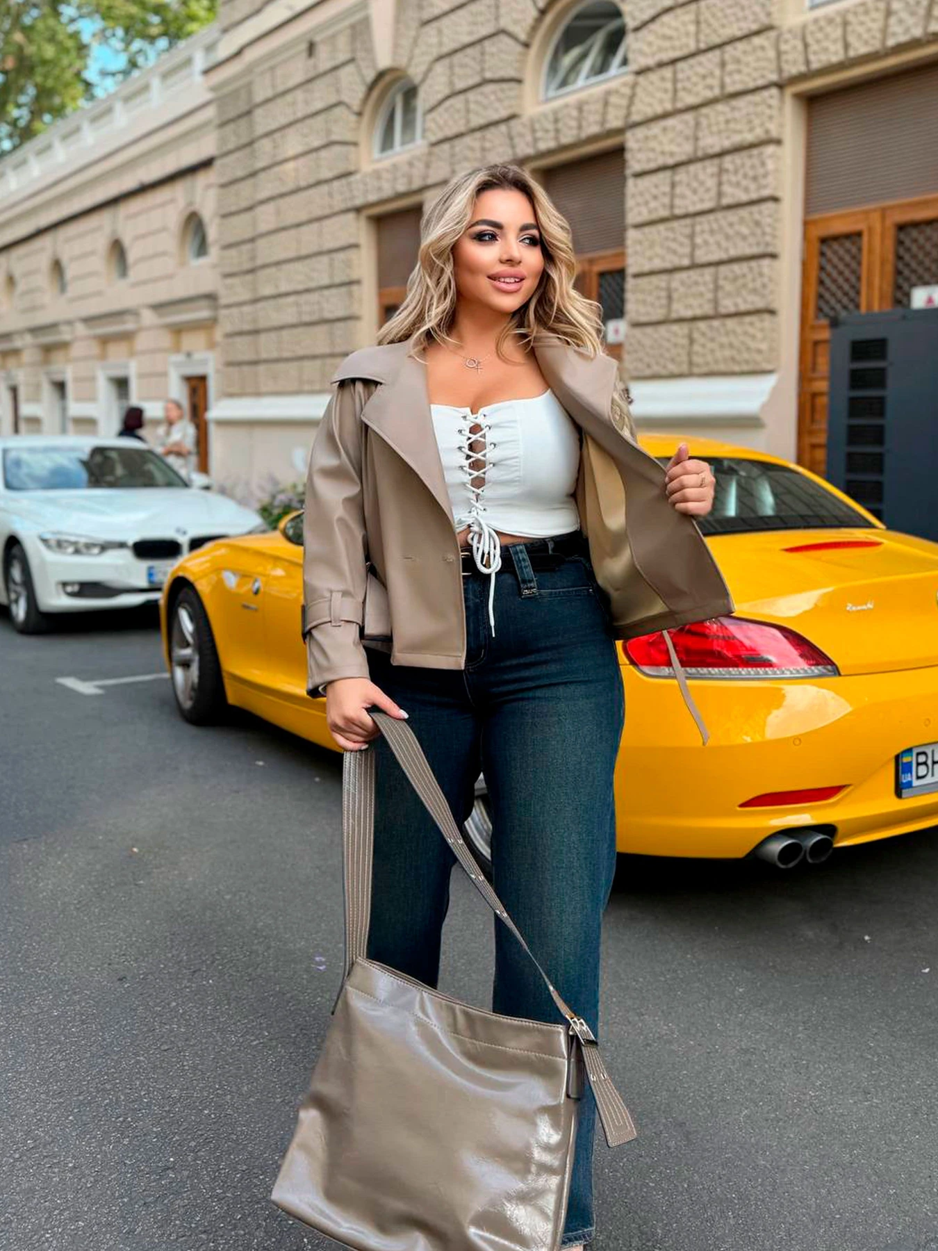 Куртки и дубленки Uaclothes модель like15052-bezhevj Куртки и дубленки Uaclothes модель like15052-bezhevj Фото