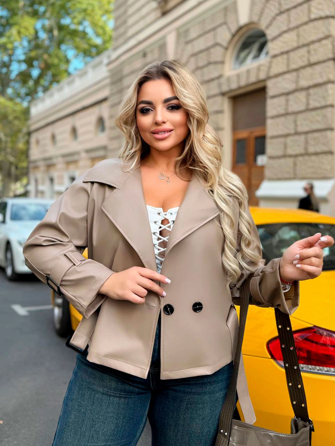 Куртки и дубленки Uaclothes модель like15052-bezhevj Куртки и дубленки Uaclothes модель like15052-bezhevj Фото