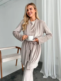 Одежда для дома и сна Uaclothes модель like14945-bezhevj Фото