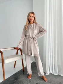 Одежда для дома и сна Uaclothes модель like14945-bezhevj Фото