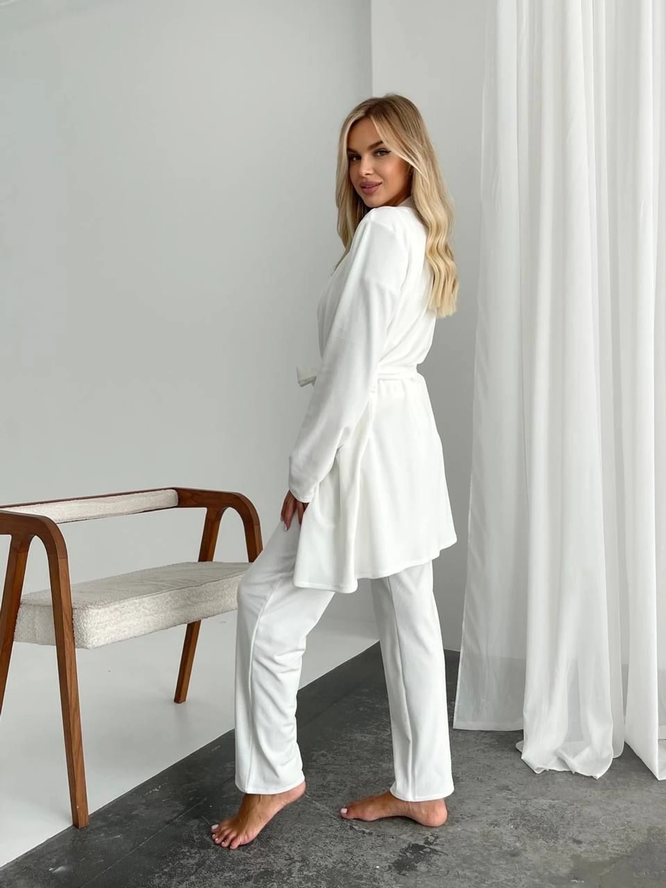 Одежда для дома и сна Uaclothes модель like14945-molochnj Одежда для дома и сна Uaclothes модель like14945-molochnj Фото