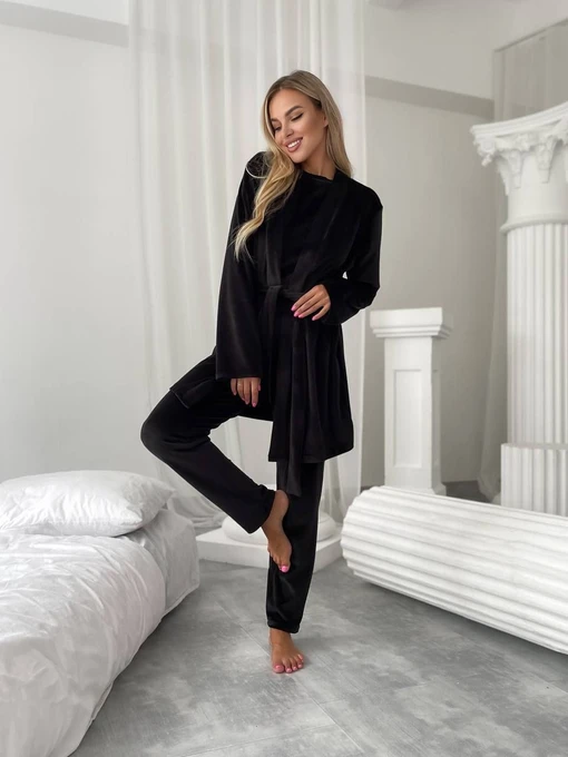 Одяг для дому та сну Uaclothes модель like14945-chernj Фото