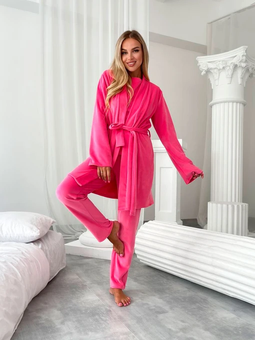 Одяг для дому та сну Uaclothes модель like14945-malinovj Фото
