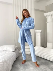 Одежда для дома и сна Uaclothes модель like14945-goluboj Фото