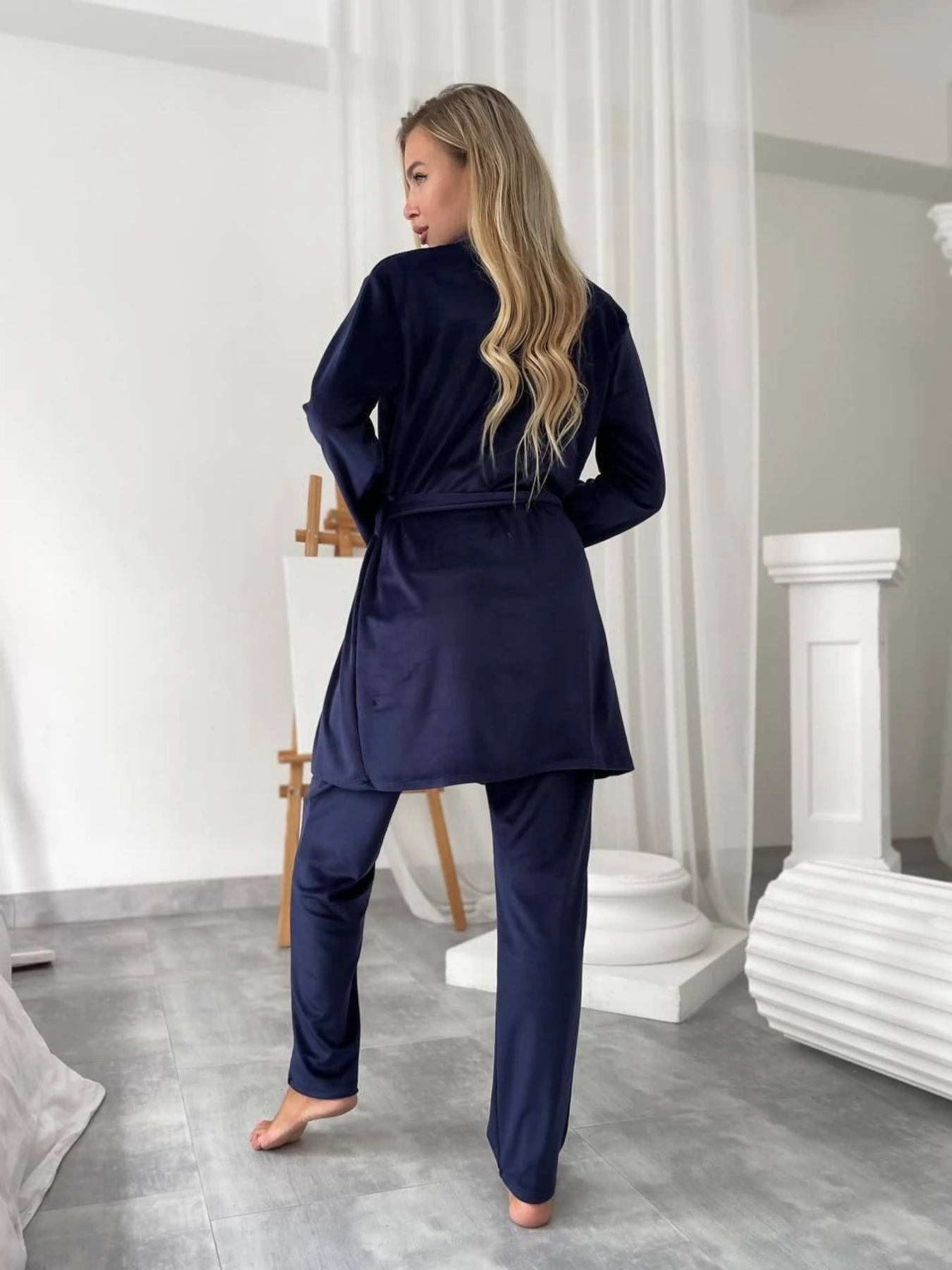 Одежда для дома и сна Uaclothes модель like14945-sinij Одежда для дома и сна Uaclothes модель like14945-sinij Фото