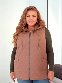 Куртки та дублянки Uaclothes модель like14867-kofejnij Фото