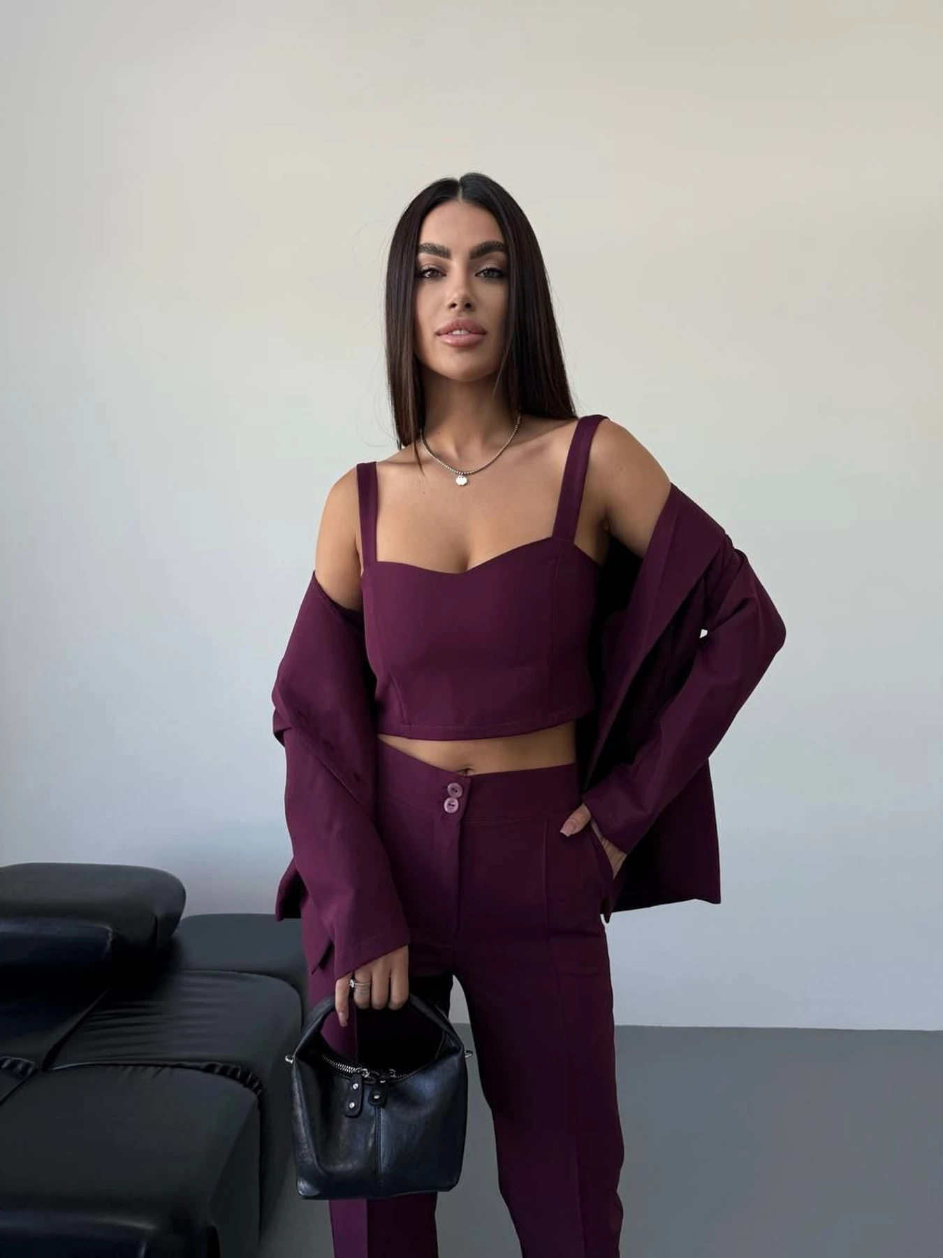 Костюми Uaclothes модель like14651-bordovj Костюми Uaclothes модель like14651-bordovj Фото