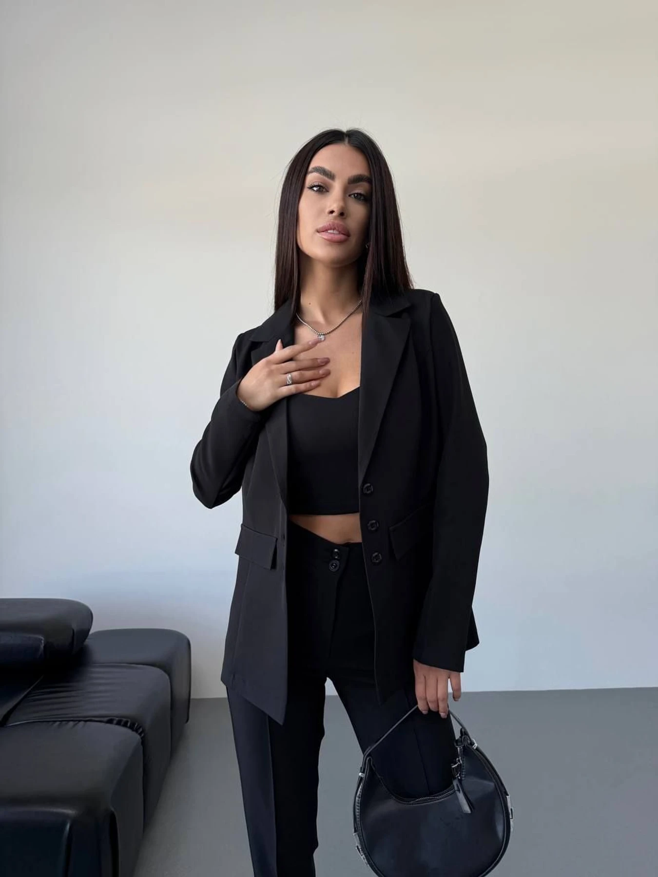 Костюмы Uaclothes модель like14651-chernj Костюмы Uaclothes модель like14651-chernj Фото