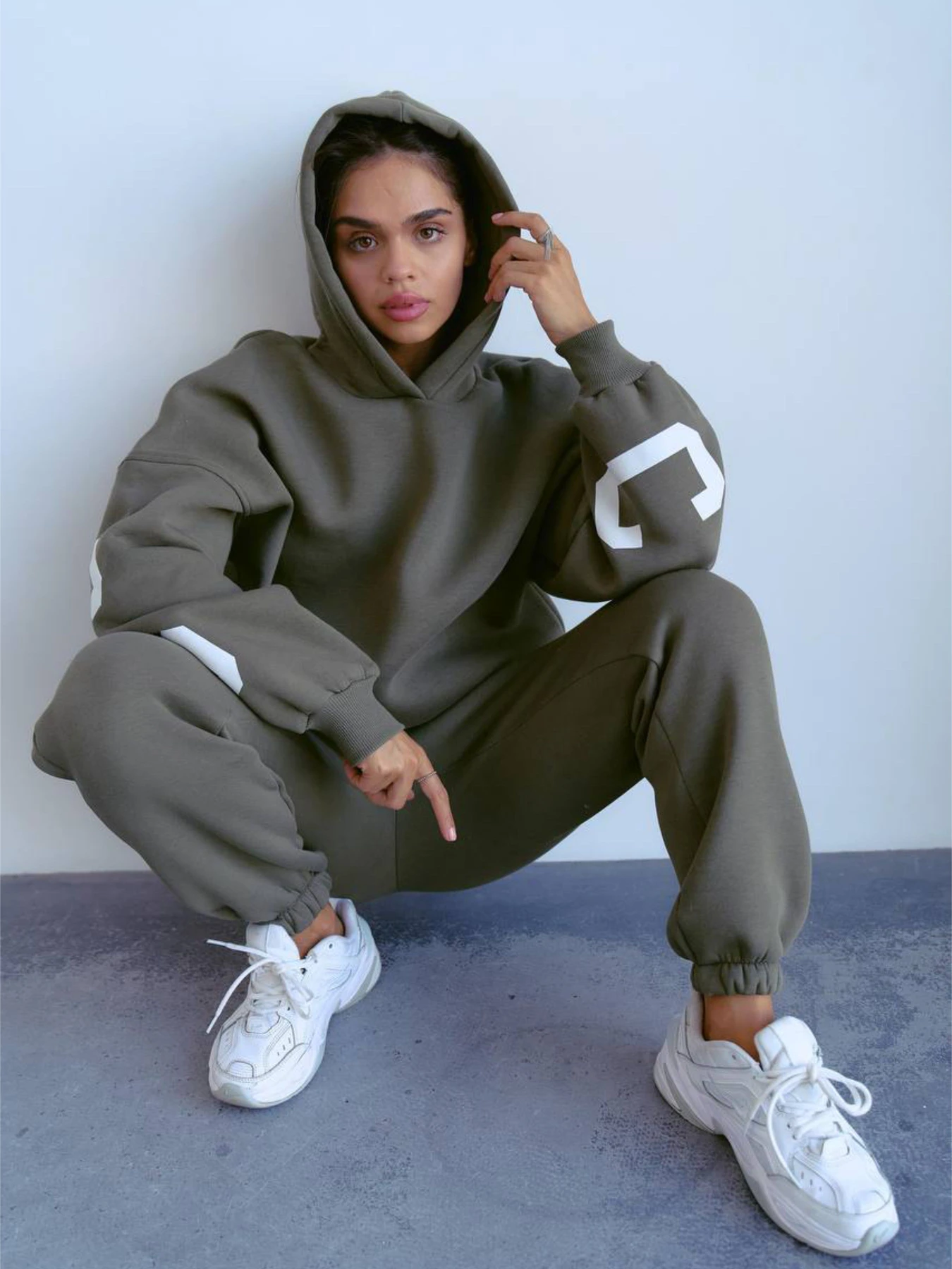 Костюмы Uaclothes модель like14619-haki Фото