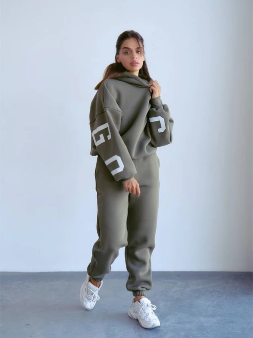 Костюмы Uaclothes модель like14619-haki Фото