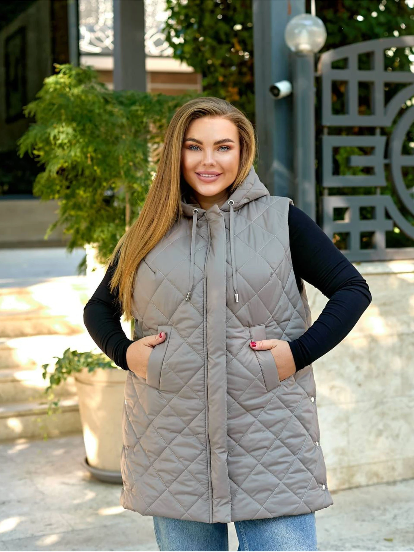 Куртки та дублянки Uaclothes модель like14497-kofejnij Куртки та дублянки Uaclothes модель like14497-kofejnij Фото