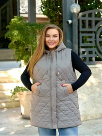 Куртки та дублянки Uaclothes модель like14497-kofejnij Фото