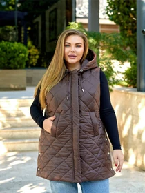 Куртки и дубленки Uaclothes модель like14497-korichnevj Фото
