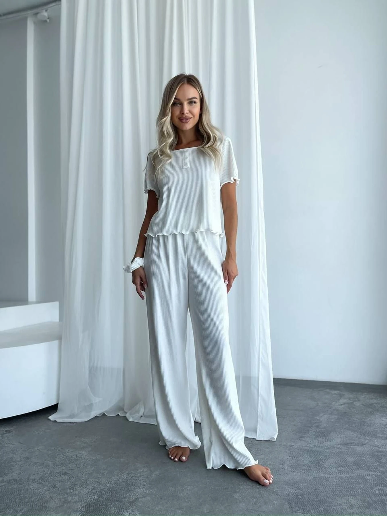 Одежда для дома и сна Uaclothes модель like14416-molochnj Одежда для дома и сна Uaclothes модель like14416-molochnj Фото