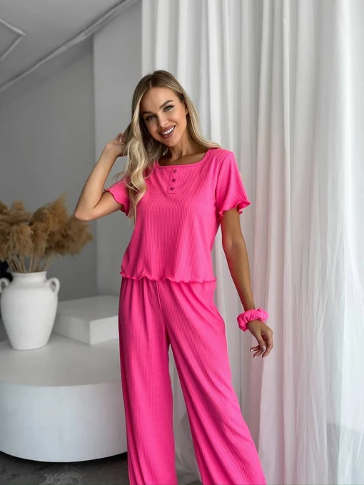 Бавовняний Жіночий Домашній костюм Uaclothes фото 2