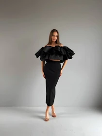 Юбки Uaclothes модель like14387-chernj Фото