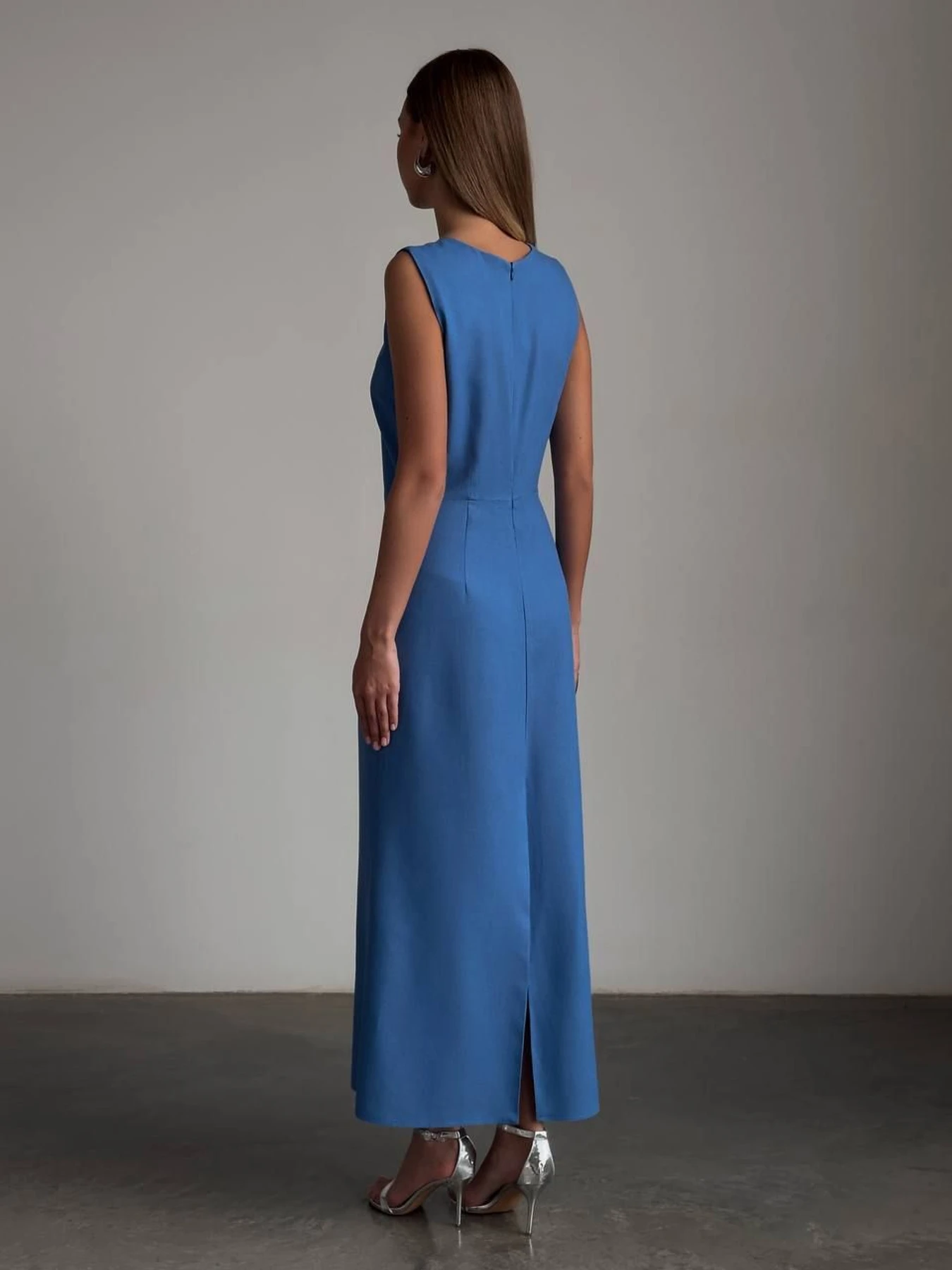 Платья Uaclothes модель like14384-sinij Платья Uaclothes модель like14384-sinij Фото