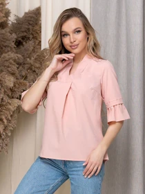 Рубашки Uaclothes модель like14316-pudrovj Фото
