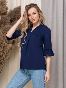 Рубашки Uaclothes модель like14316-sinij Фото