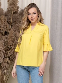 Рубашки Uaclothes модель like14316-zheltj Фото