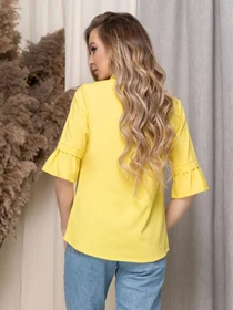 Рубашки Uaclothes модель like14316-zheltj Фото