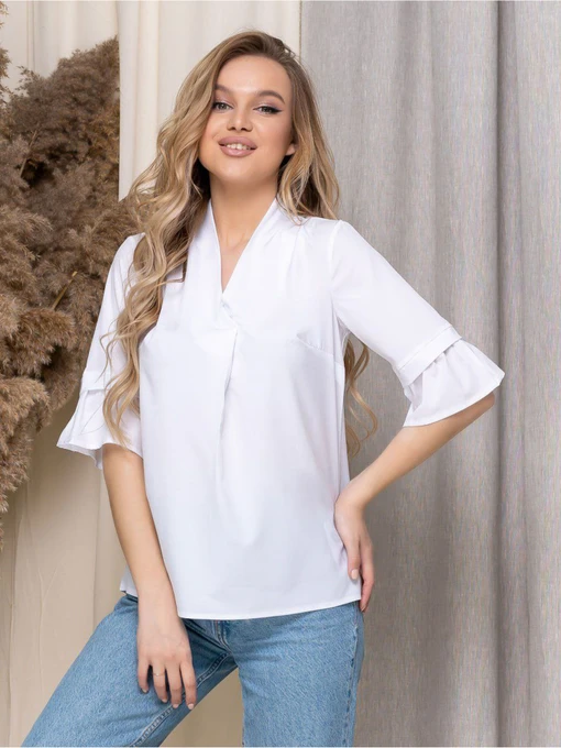 Рубашки Uaclothes модель like14316-belj Фото