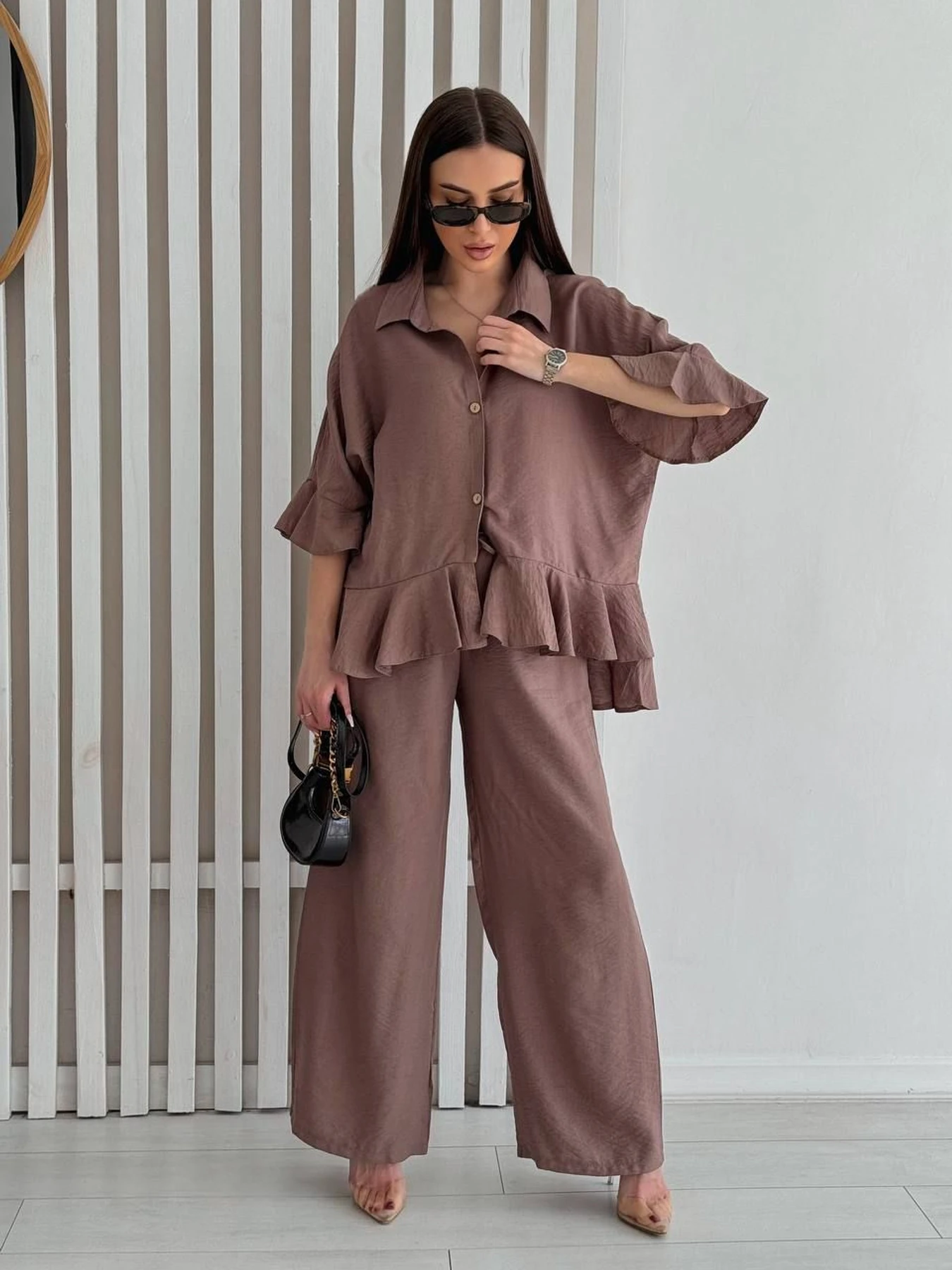 Костюми Uaclothes модель like14209-kofejnij Костюми Uaclothes модель like14209-kofejnij Фото