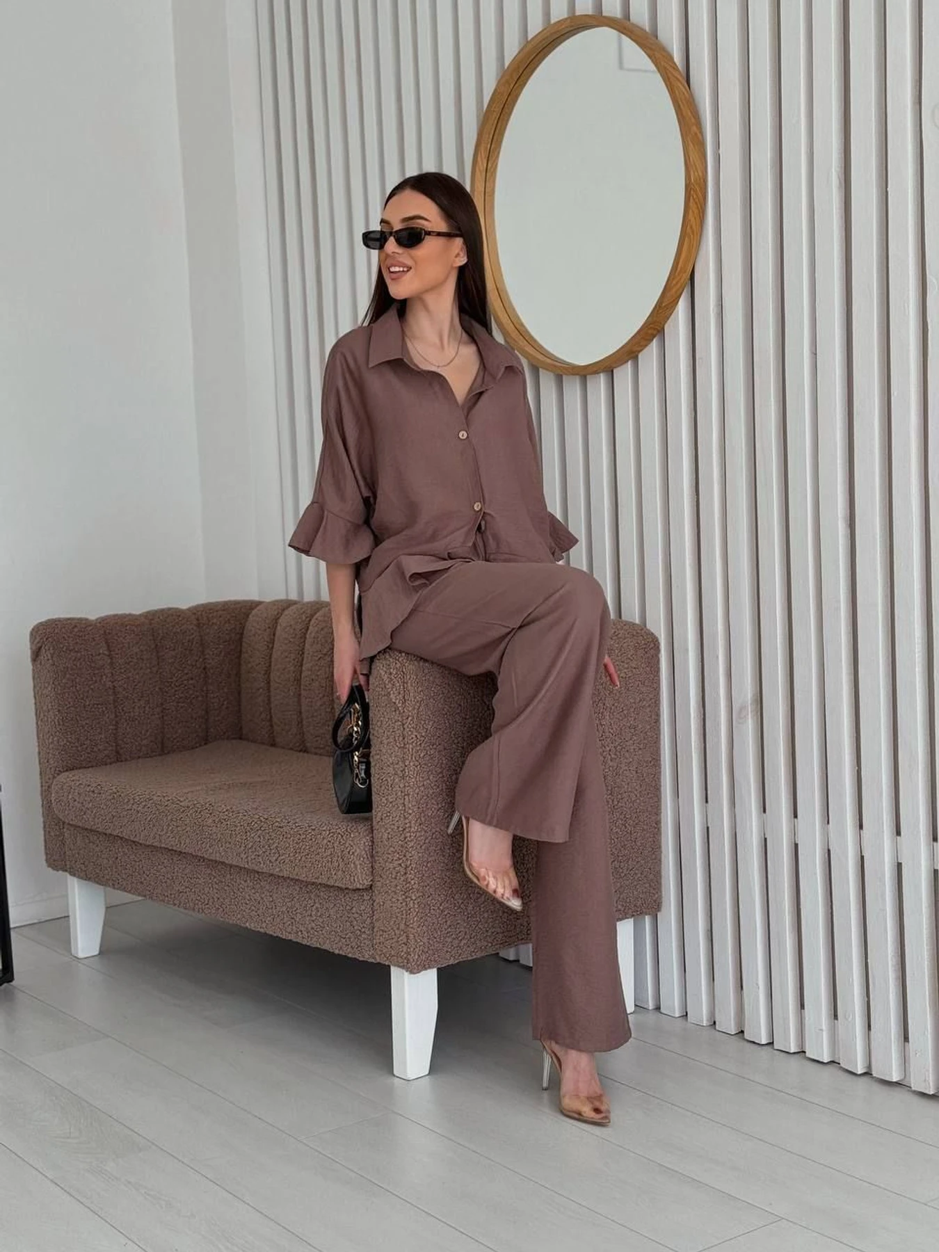 Костюми Uaclothes модель like14209-kofejnij Костюми Uaclothes модель like14209-kofejnij Фото