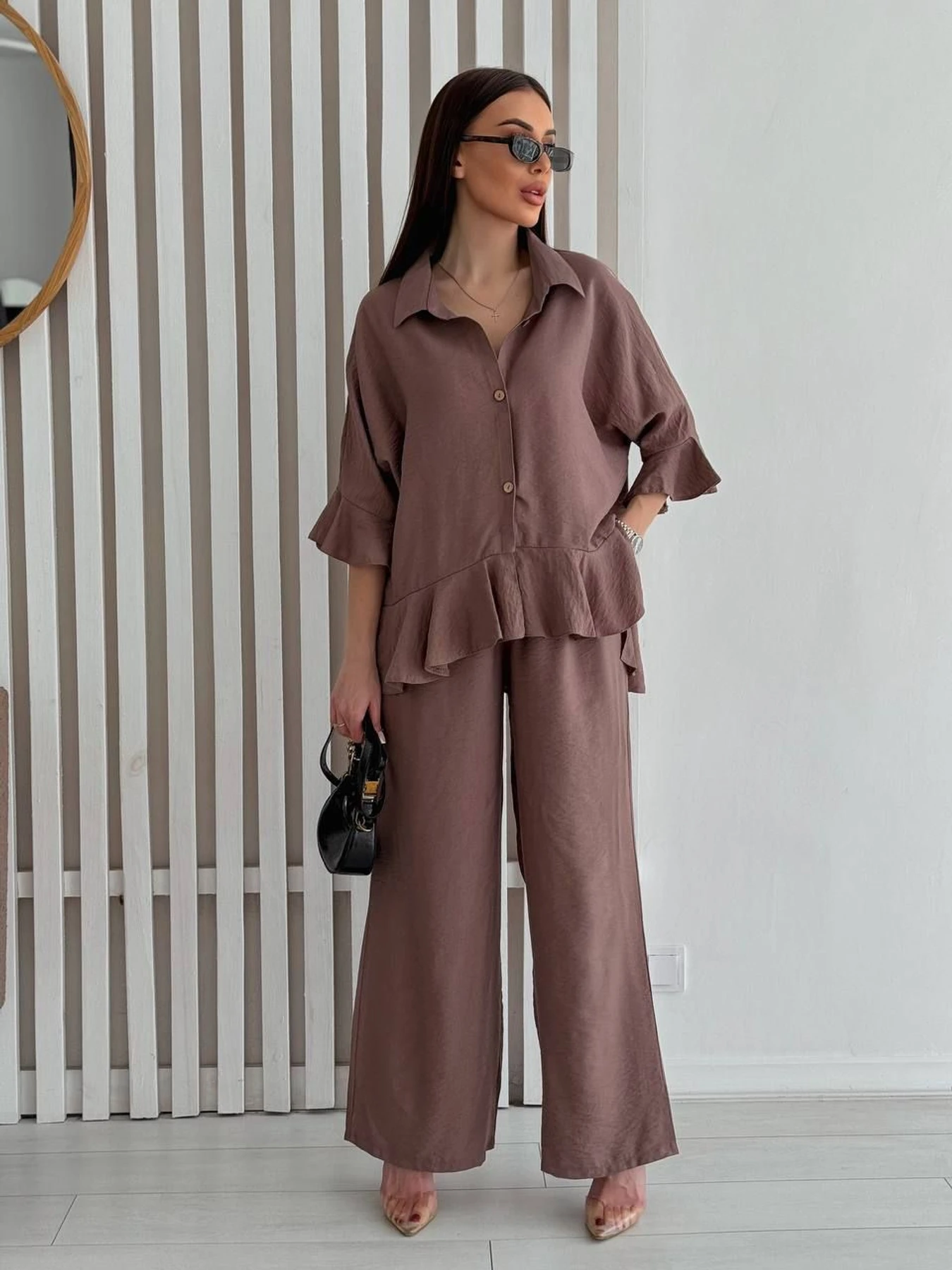 Костюми Uaclothes модель like14209-kofejnij Костюми Uaclothes модель like14209-kofejnij Фото