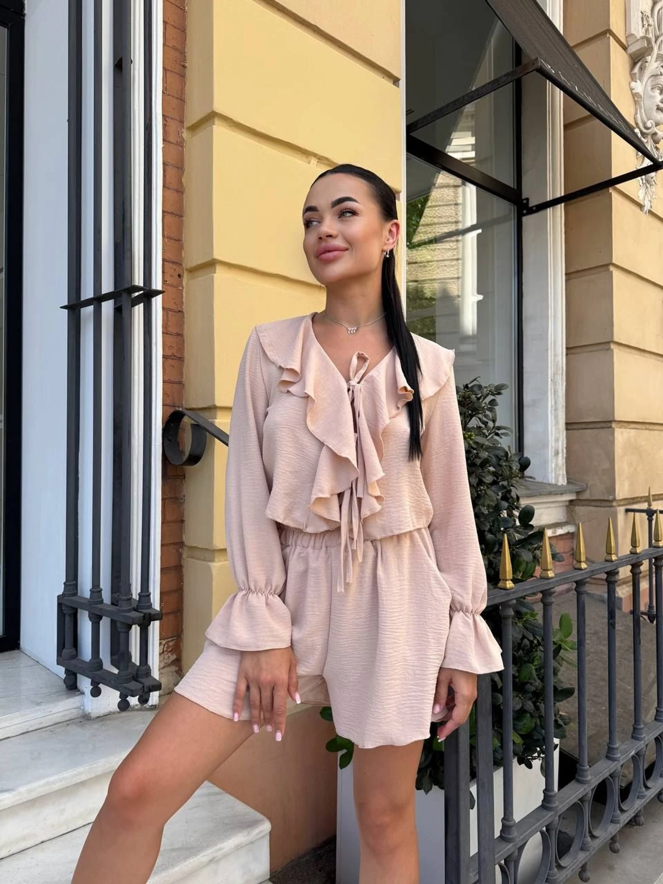 Костюми Uaclothes модель like14191-bezhevj Костюми Uaclothes модель like14191-bezhevj Фото
