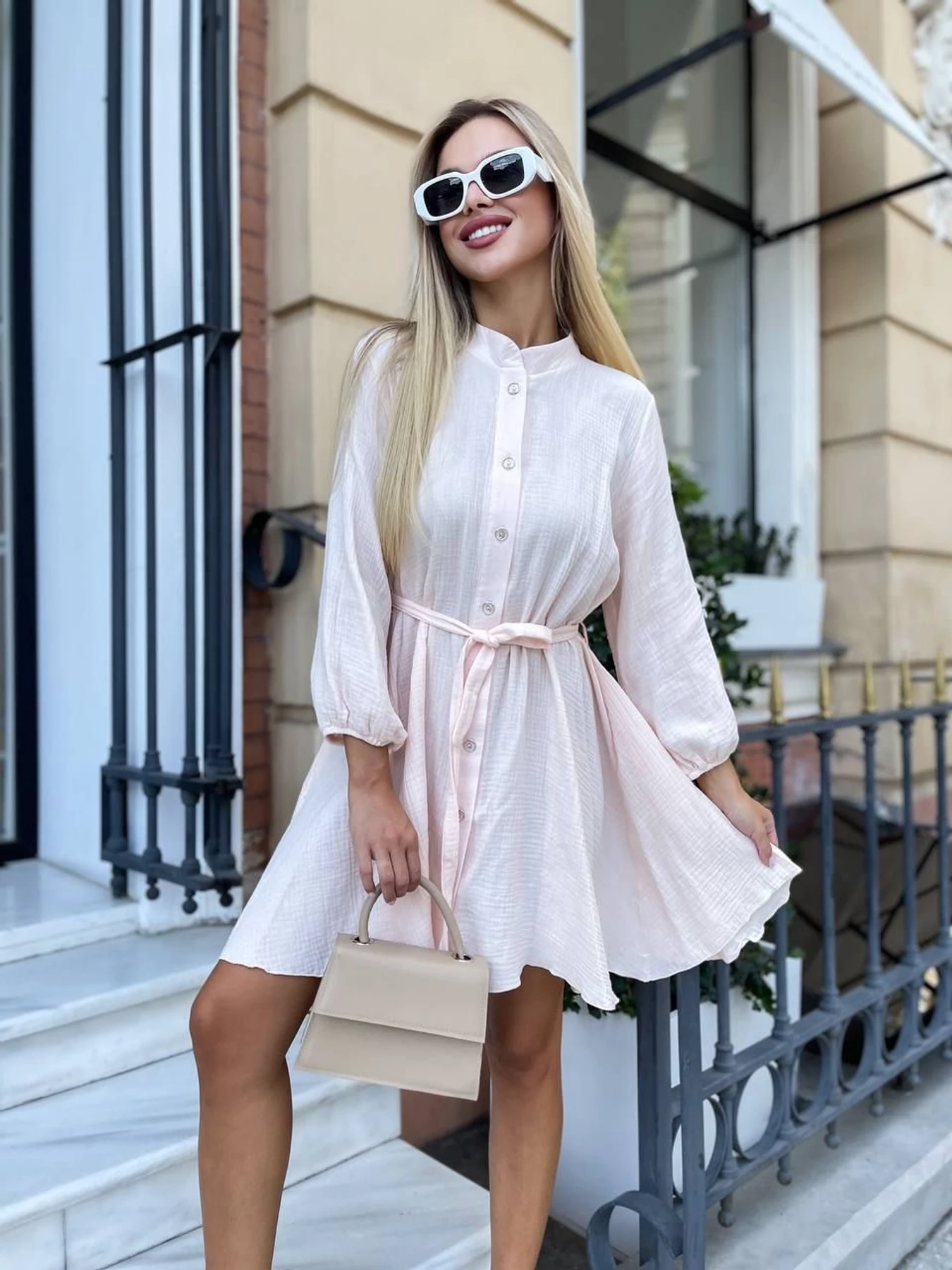 Сукні Uaclothes модель like14179-pudrovj Фото
