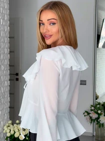 Рубашки Uaclothes модель like14119-belj Фото