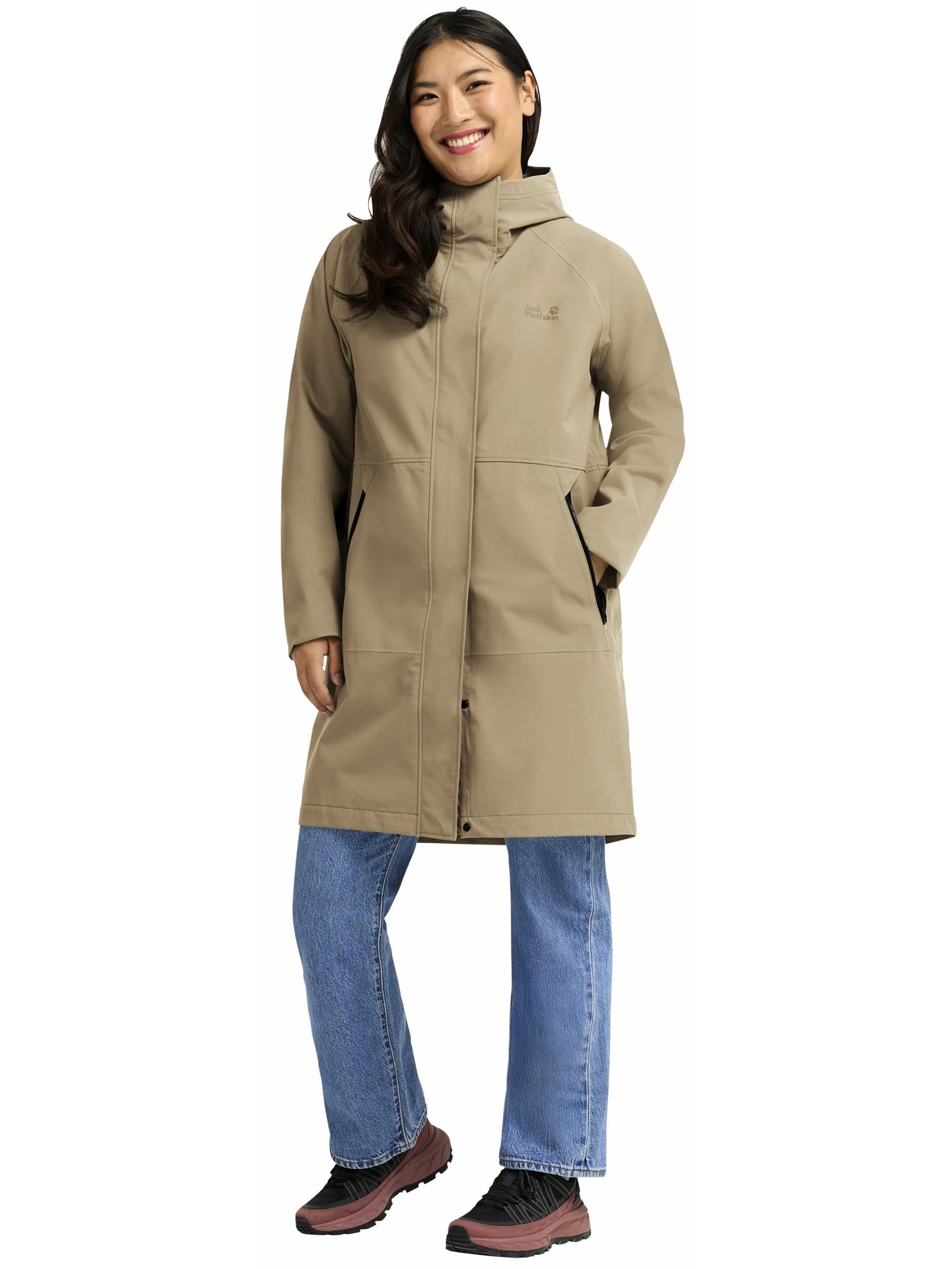 Пальто и плащи Jack Wolfskin модель A65749_A0083 Пальто и плащи Jack Wolfskin модель A65749_A0083 Фото