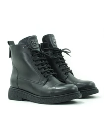 Черевики та чоботи VILANSI модель V8881 BLACK LEATHER Фото