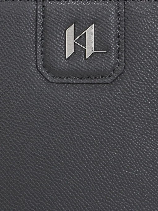 Karl Lagerfeld Крос-боді колір чорний фото 3