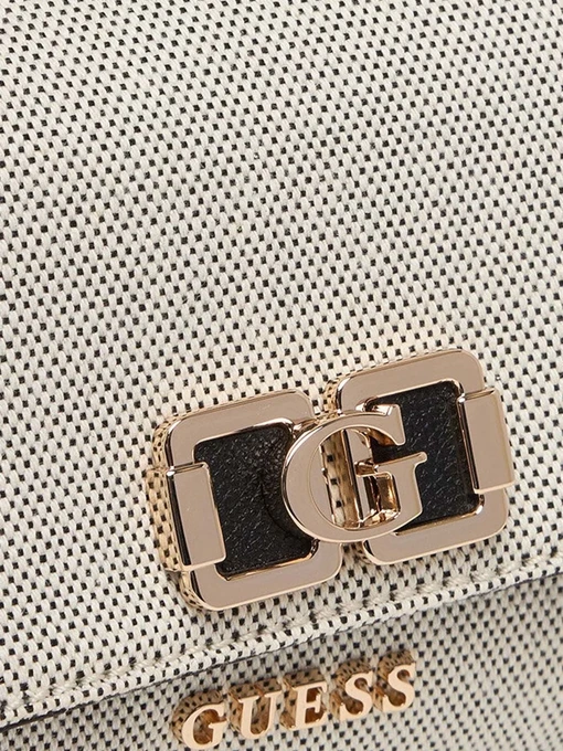 GUESS Крос-боді колір білий/чорний фото 3
